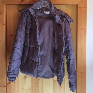 Ladies gray coat sz med by St Johns Bay